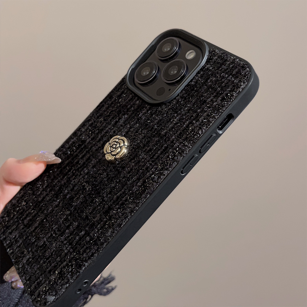 高級3Dゴールデンカメリアフラワー柄スマホケース iPhon - Phone Cases Luxury のレビューと価格