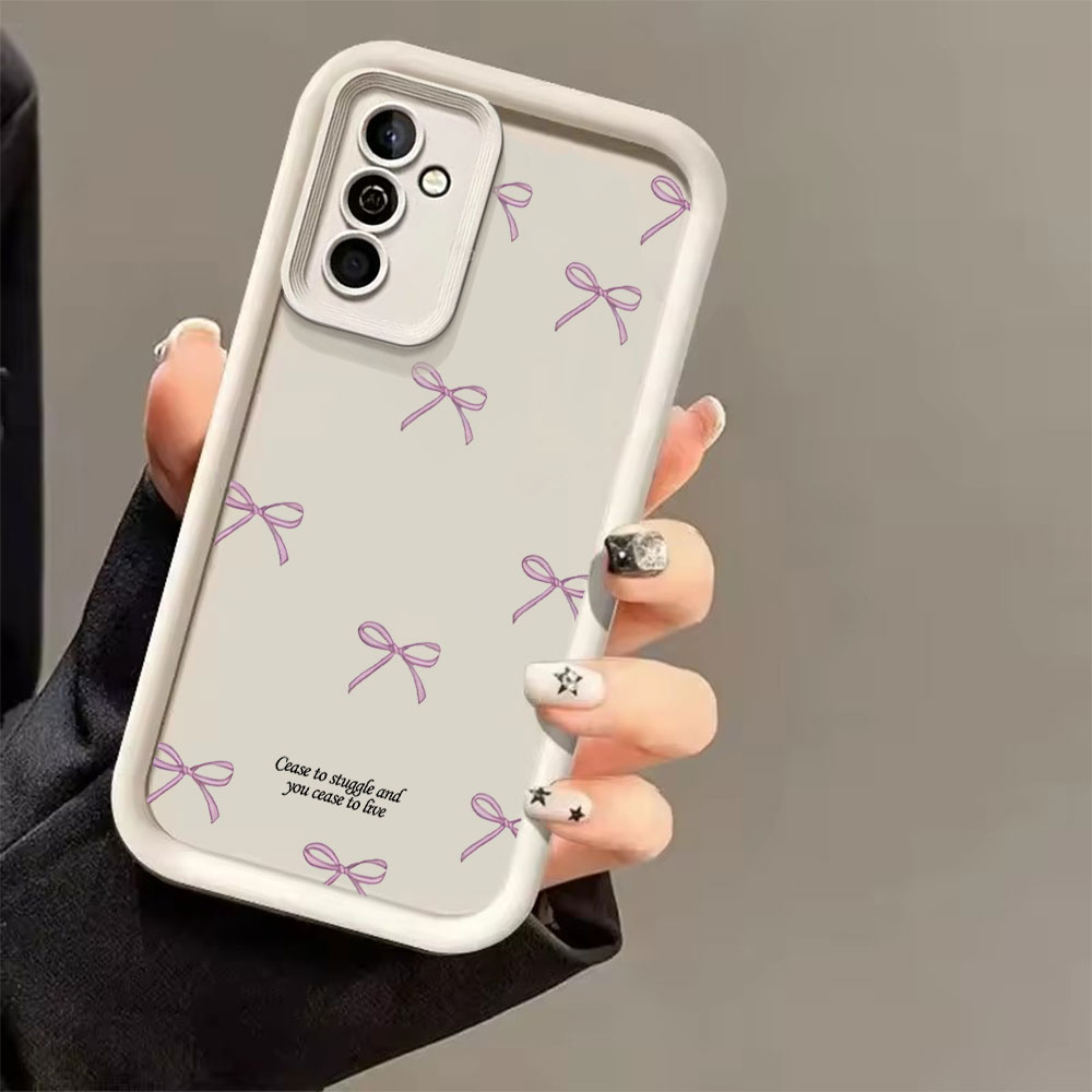 ピンクのリボン柄ソフトTPUスマホケース Samsung G - Phone Cases For Samsung S22 のレビューと価格