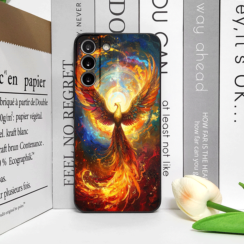 高級フェニックス火炎羽模様スマホケース Google Pix - Phone Cases Luxury のレビューと価格