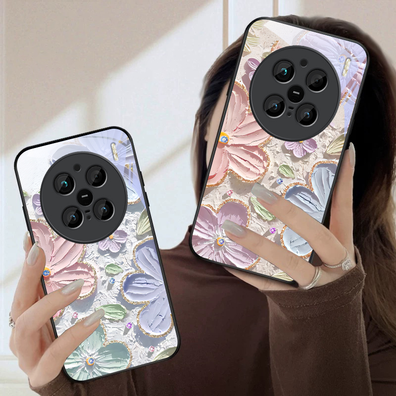 クリームガーデンフラワーレルム vivo X100 X70  - Phone Cases Realme のレビューと価格