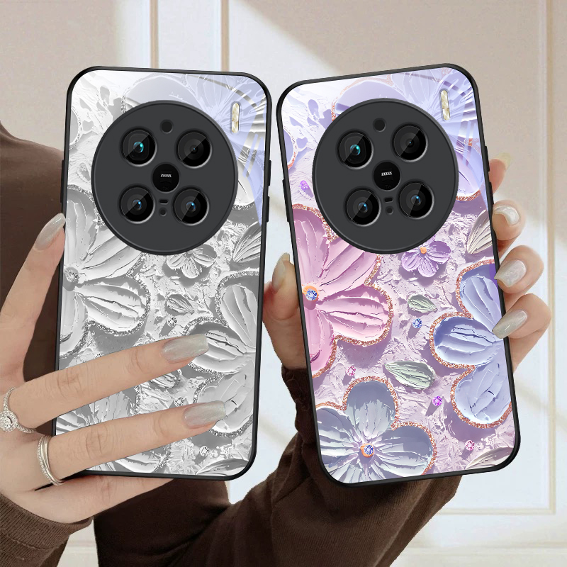 クリームガーデンフラワーレルム vivo X100 X70  - Phone Cases Realme のレビューと価格