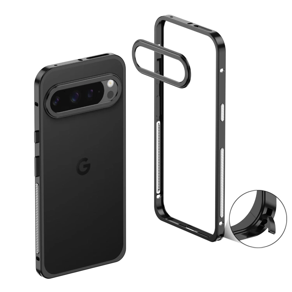 人気の航空アルミニウム合金フレーム製スマホケース Googl - Heat Dissipation Case のレビューと価格