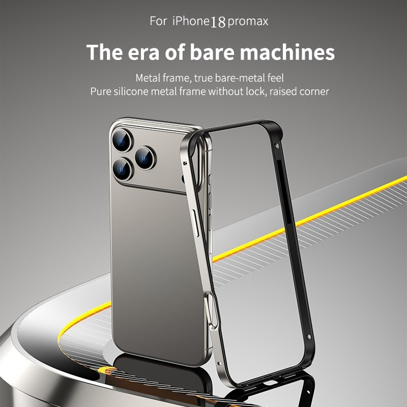 ハイブリッドシリコンフレームアルミメタル製iPhone 18 - Heat Dissipation Case のレビューと価格