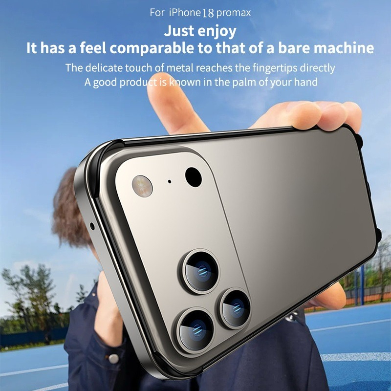 ハイブリッドシリコンフレームアルミメタル製iPhone 18 - Heat Dissipation Case のレビューと価格