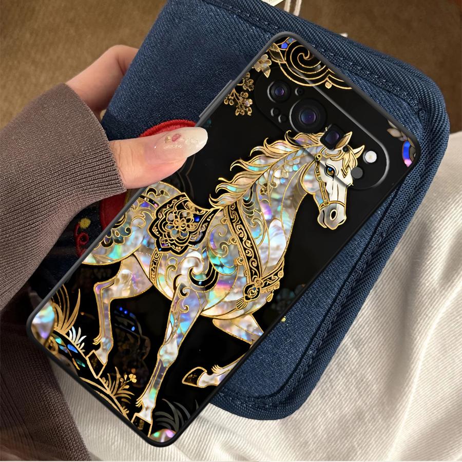 ラッキーホース Funda 電話カバーケース Google  - Phone Cases Pixel 9A のレビューと価格
