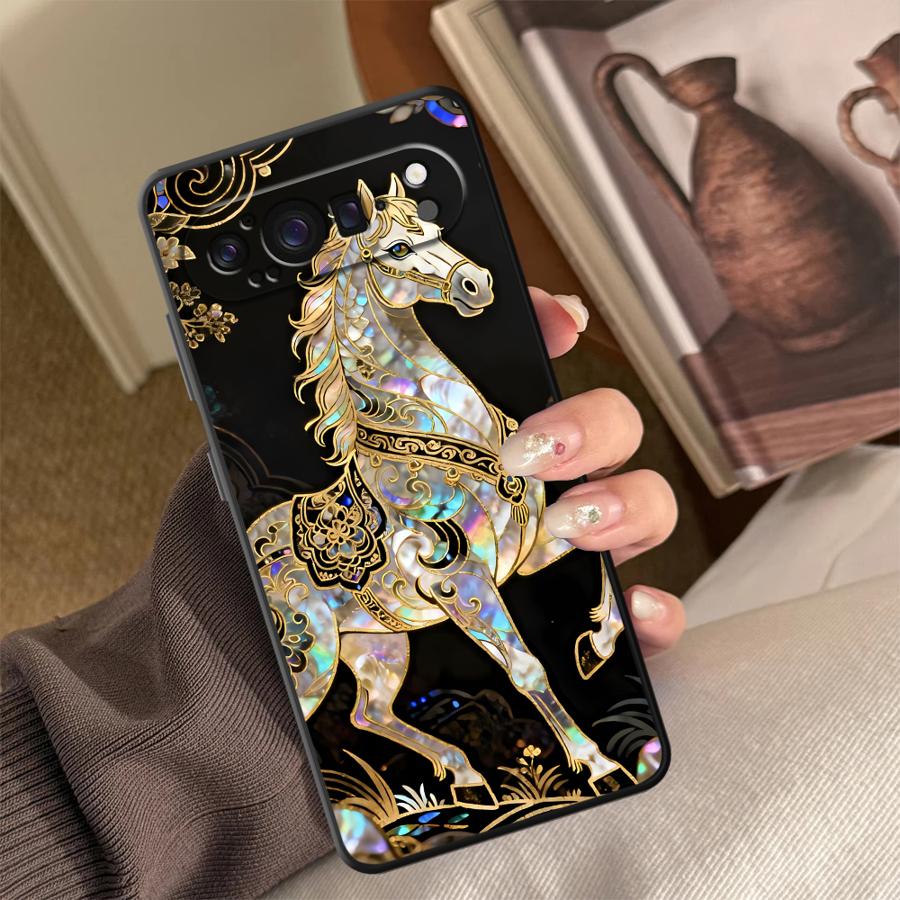 ラッキーホース Funda 電話カバーケース Google  - Phone Cases Pixel 9A のレビューと価格