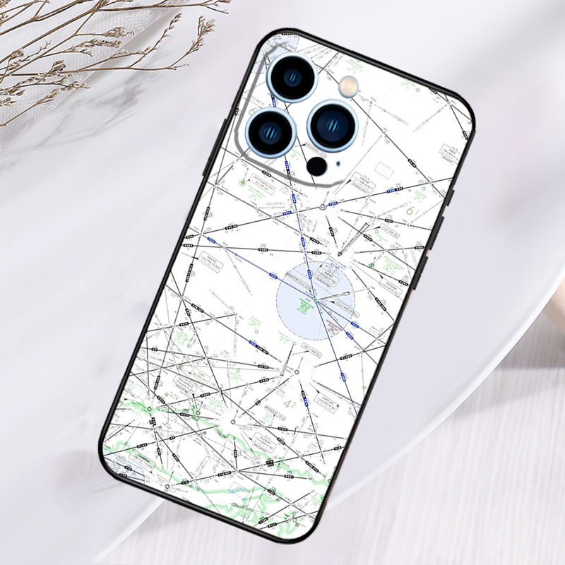 航空図アクセサリー空港電話ケース iPhone 17 Pro - Phone Cases Aviation のレビューと価格