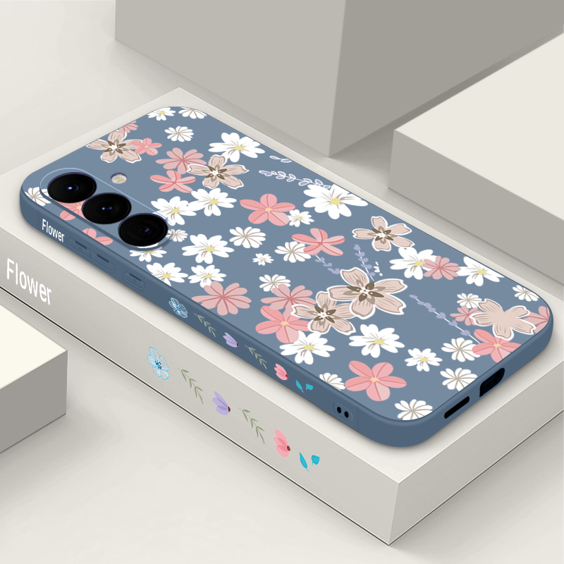 花柄フローラルパターンのスマホケース Samsung Gal - Phone Cases Samsung S25 Fe のレビューと価格