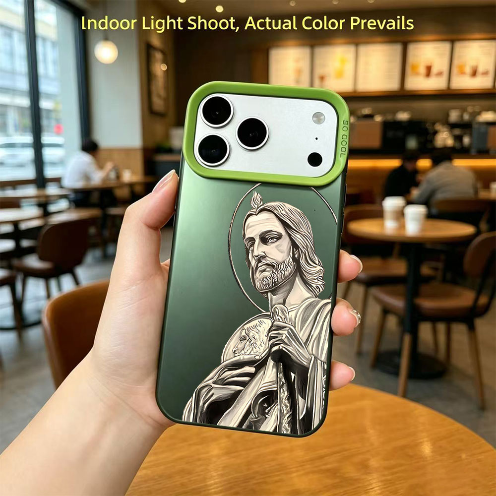 サン・ジュダス・タデオ柄デザインのiPhoneケース（iPh - Phone Cases For Iphone 12 Pro Max のレビューと価格