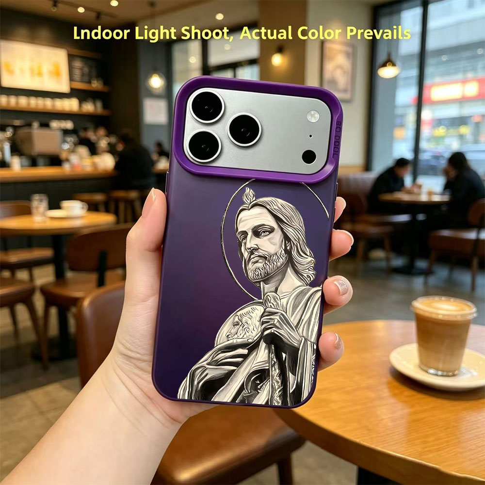 サン・ジュダス・タデオ柄デザインのiPhoneケース（iPh - Phone Cases For Iphone 12 Pro Max のレビューと価格