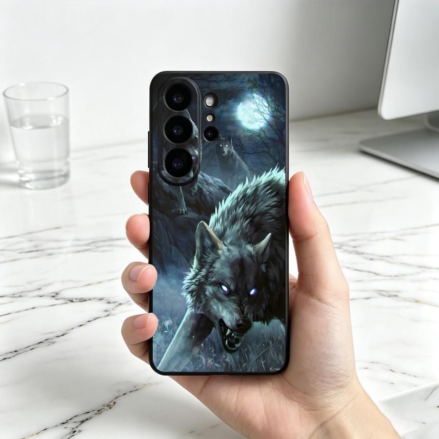 狼群月下ケース Samsung Galaxy S26 Not - Phone Cases Under $20 のレビューと価格