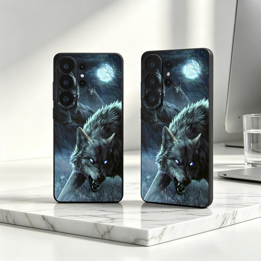 狼群月下ケース Samsung Galaxy S26 Not - Phone Cases Under $20 のレビューと価格