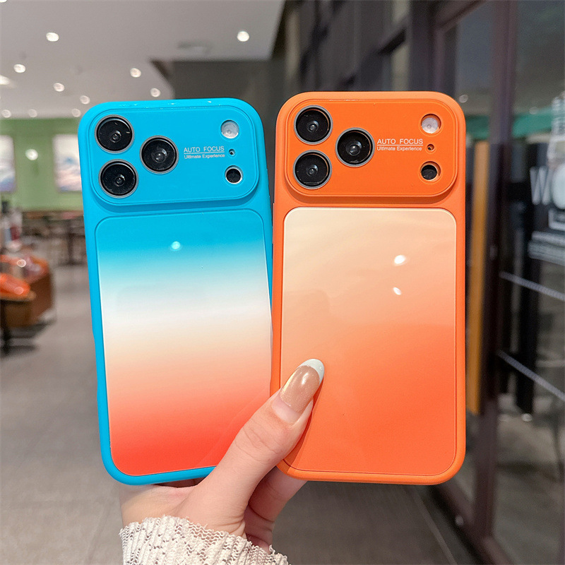 高級感のあるキャンディーカラーグラデーションのiPhone  - Phone Cases Protective のレビューと価格