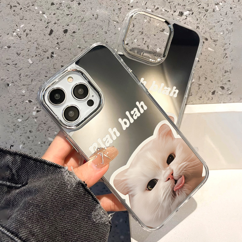 高級感のあるメイクアップミラー付きスマホケース iPhone - Phone Cases Luxury のレビューと価格