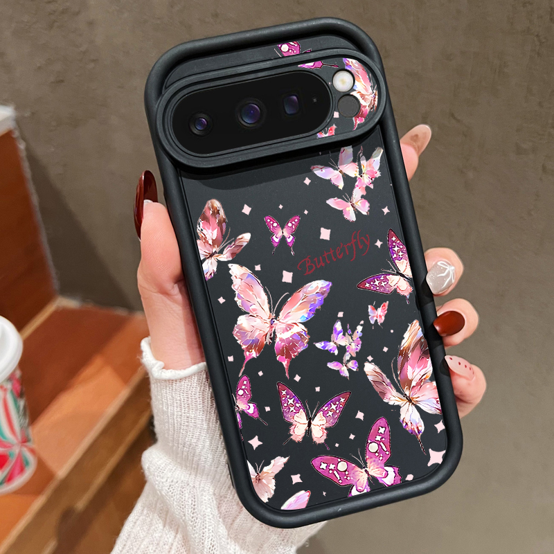 クリエイティブな蝶模様のスマホケース Google Pixe - Phone Cases Pixel 9A のレビューと価格