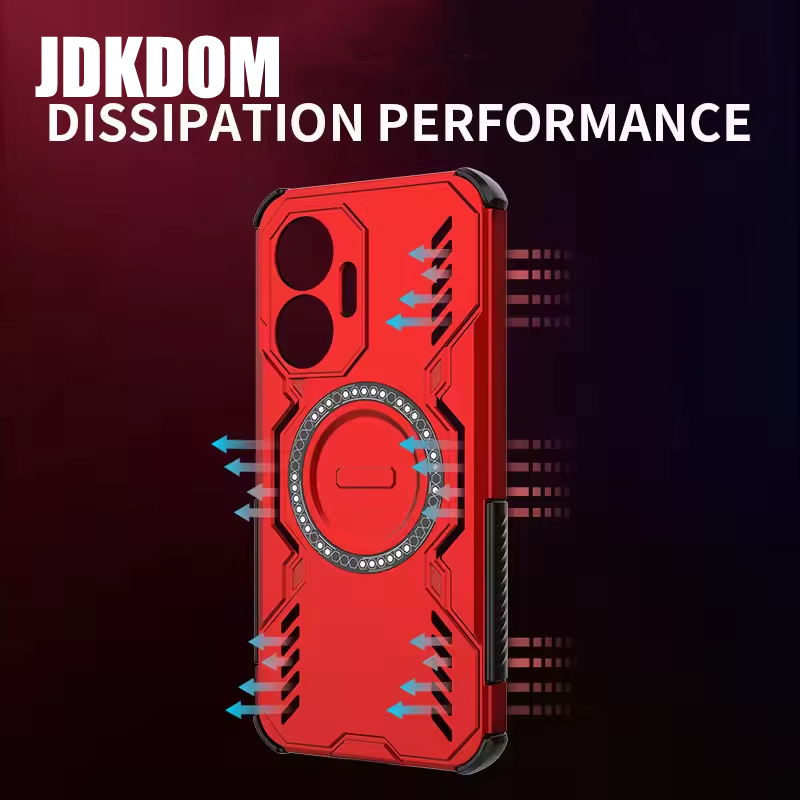 JDKDOM耐衝撃放熱磁気電話ケース Xiaomi POCO - Heat Dissipation Case のレビューと価格