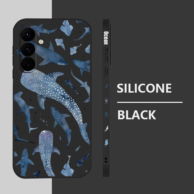 クジラ柄のランヤードケース Samsung Galaxy A - Phone Cases A14 Samsung のレビューと価格