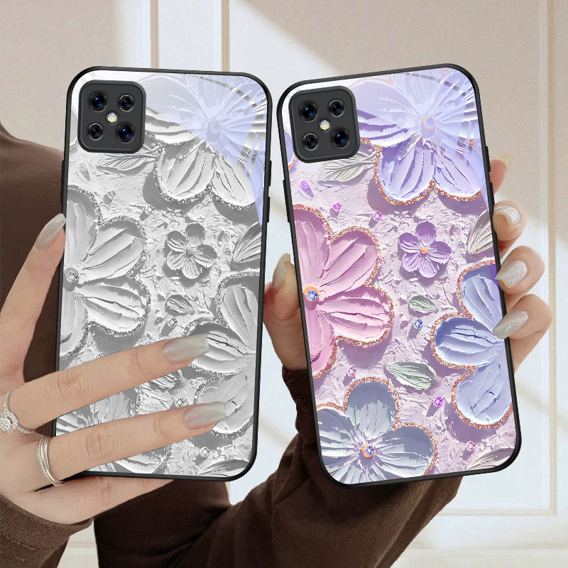 クリームガーデンフラワーレルム OPPO Reno 13/R - Phone Cases Realme のレビューと価格
