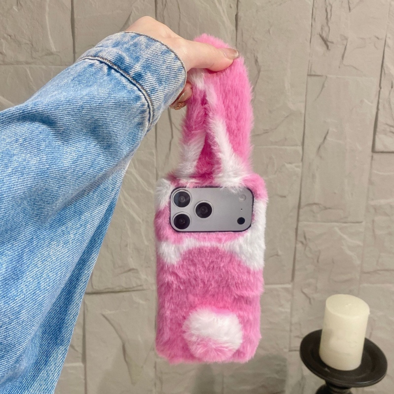 可愛いウサギデザインのふわふわスマホケース iPhone 1 - Phone Cases For Iphone 12 Pro Max のレビューと価格