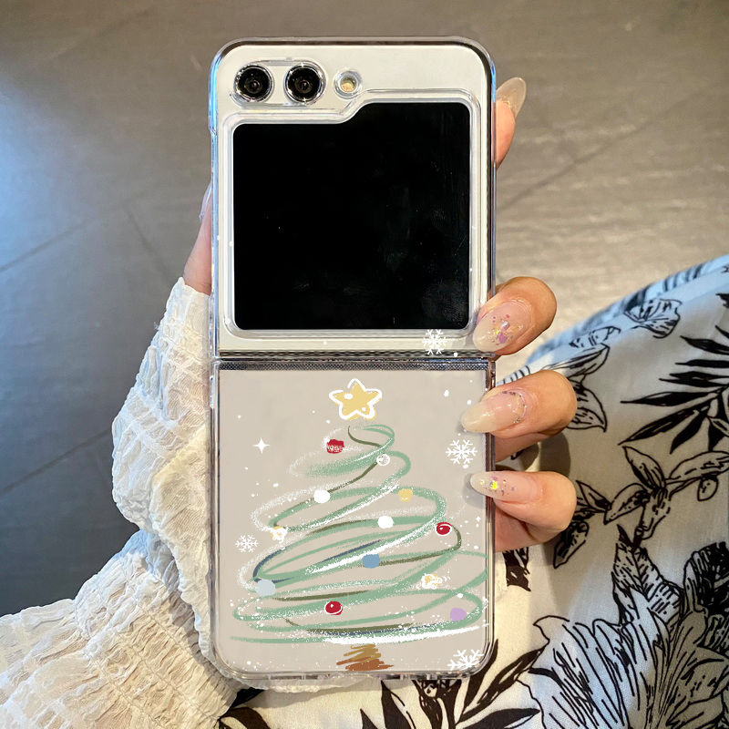 クリスマスツリー柄スマホケース Samsung Galaxy - Phone Cases Z Fold 6 のレビューと価格