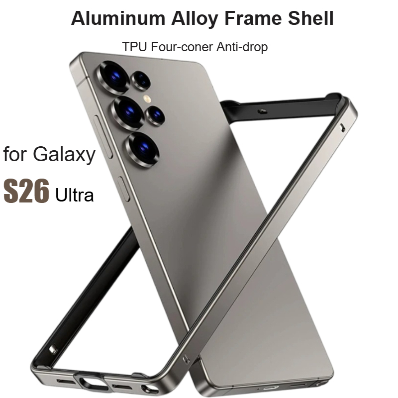 高級アルミ合金フレーム 薄型ベアマシンケース Samsung - Heat Dissipation Case のレビューと価格