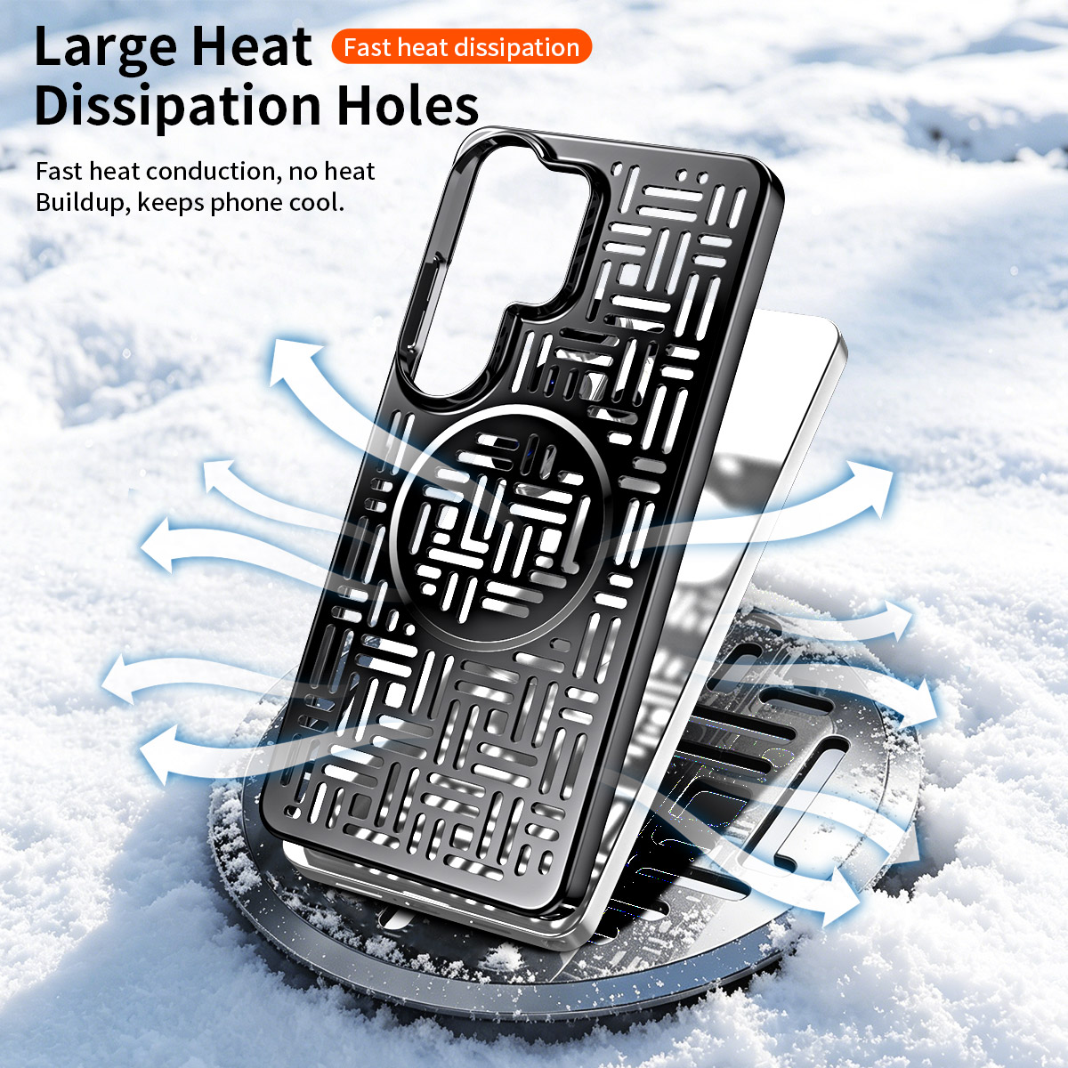 Samsung Galaxy S26 Ultra用スマホケー - Heat Dissipation Case のレビューと価格